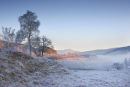 07-4551 Hoar Frosted Winter Landscape Near Loch Eil Lochaber Scotland